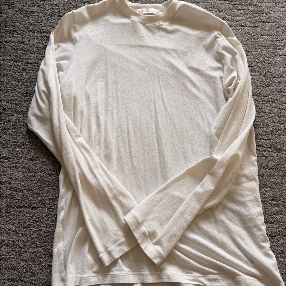 Skims boyfriend tshirt bone like new